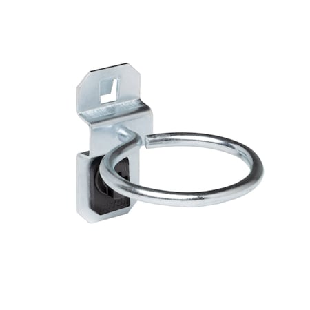 Triton Products 2-1/2 In. Single Ring 1-3/4 In. I.D. Steel Tool Holder for LocBoard, PK5 54117